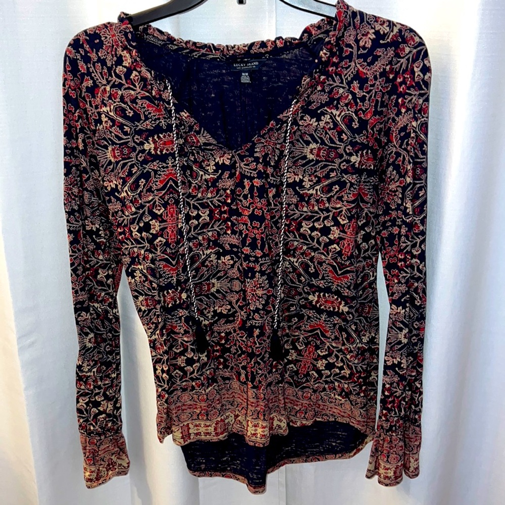 Lucky Brand long sleeve blouse